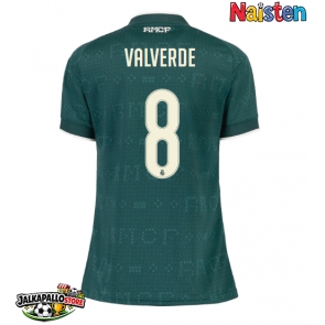 Real Madrid Federico Valverde #8 Vieraspaita Naisten 2026-27 Lyhythihainen